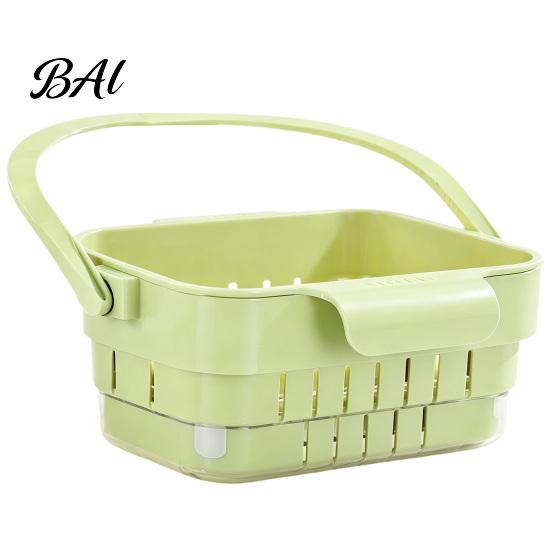 Plastic Draining Rack for Pasta Kitchen Sink Hanging Drain Basket, with Quick Drying Holes, Foldable Vegetable Washing Bowl Space Saving Food Residue