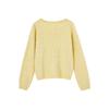 Women's Fluffy Wool Blend Sequin Knit Sweater