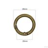 Round Carabiner Snap Hooks Set for Outdoor Activities