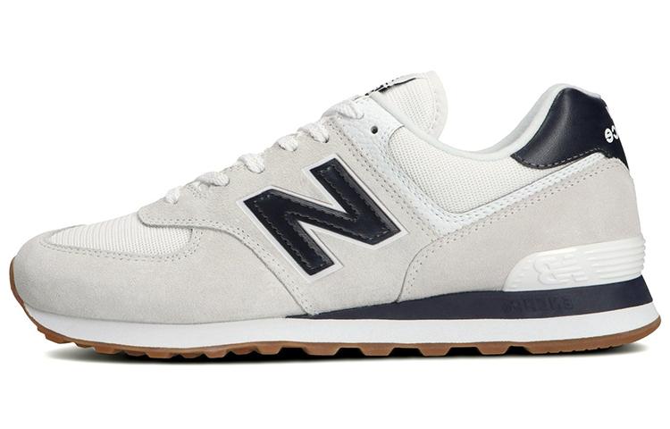 574 New Balance White Navy Gum ML574TF2 36