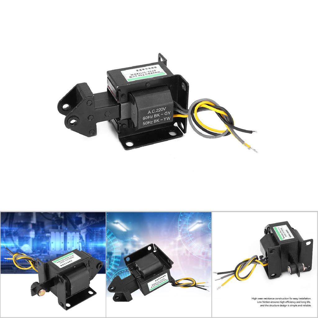 MQ8(SA)3502 AC Tractive Electromagnet Solenoid 220VAC 29.4N Cursă 20mm