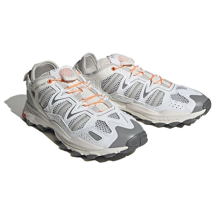 Adidas Hyperturf Adventure Grau Strahlend Orange Unisex Sneaker Wolkenweiß Grau-Eins FZ6580