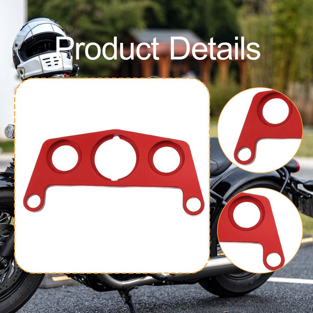 Key Switch and Indicator Light Mount Handlebar Mount Upper Stable Performance Replace for TRX450R Pro Taper Accs