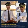 Halloween Captain Navy Costume Accessory Set Sailor Hat Epaulettes Brooch Party Cosplay Props