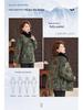 2025 Chinese Style Winter Down Jacket for Middle-aged & Elderly Women with Fur Collar - Thick 90% White Duck Down