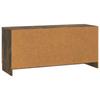 TV Cabinet Smoked Oak 102 x 34.5 x 47 cm Particleboard