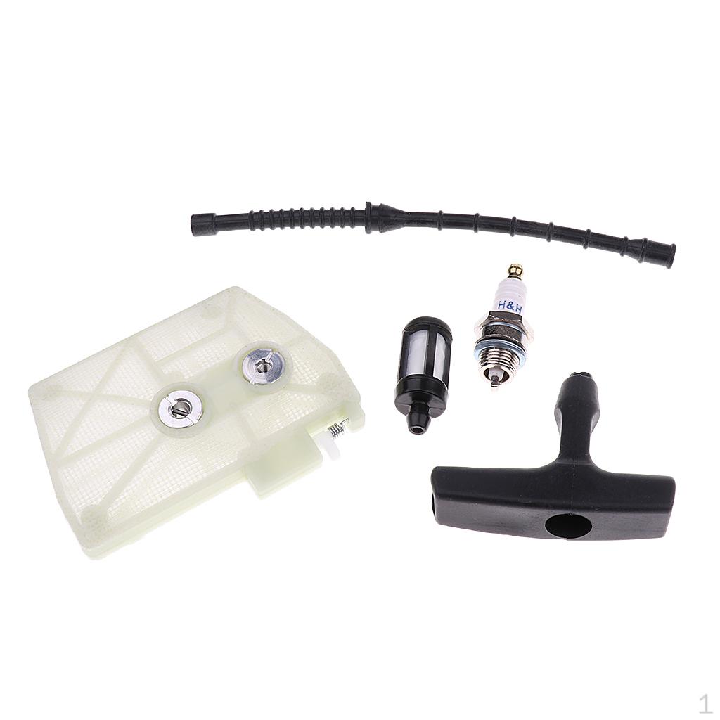 

Воздушный/топливный фильтр тонкой очистки, ручка стартера, свечи зажигания 5 шт. для