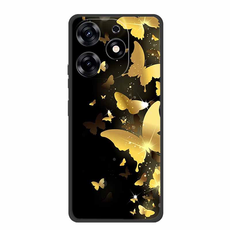 For Tecno Spark 20 Pro Case Spark20 Pro Coque Black Silicone Soft Back Cover For Tecno Spark 10 Pro Ki7 Phone Case Spark10 Pro
