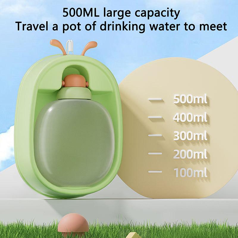 Portable High-Capacity Dog Cat Water Bottle Puppy Pet Feeder Bowl Outdoor Travel Leak-Proof Pet Water Container Pet Supplies