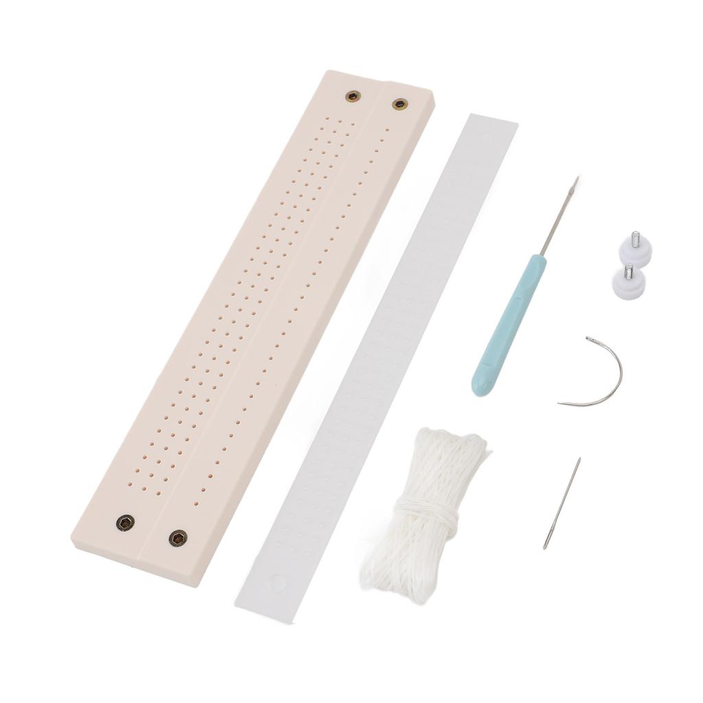 Manual Book Binding Punch Kit Plastic Bookbinding Hole Guide Template for Wood Crafts Journals Scrapbooking