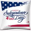 American Independence Day Series Love Usa Printed Square Home Decoration Pillowcase Cojines Decorativos Para Sof Akcesoria Kuch