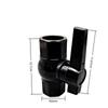 Pvc Pipe Ball Valve 20/25/32/40/50Mm Garden Irrigation Agriculture Water Supply Aquarium Water Pipe Connector Fittings