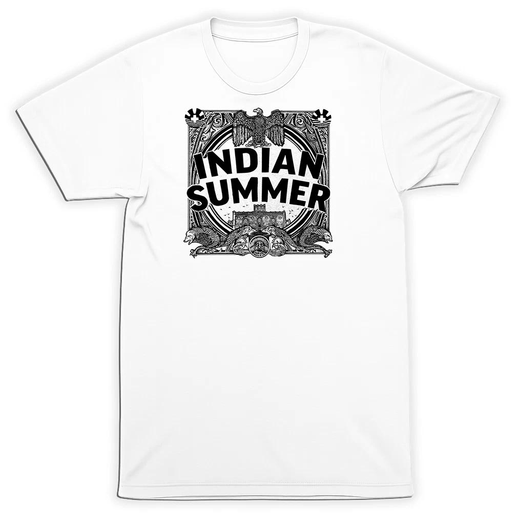Indian Summer Montage Logo T-Shirt Emo Hardcore Screamo Tee 2XL