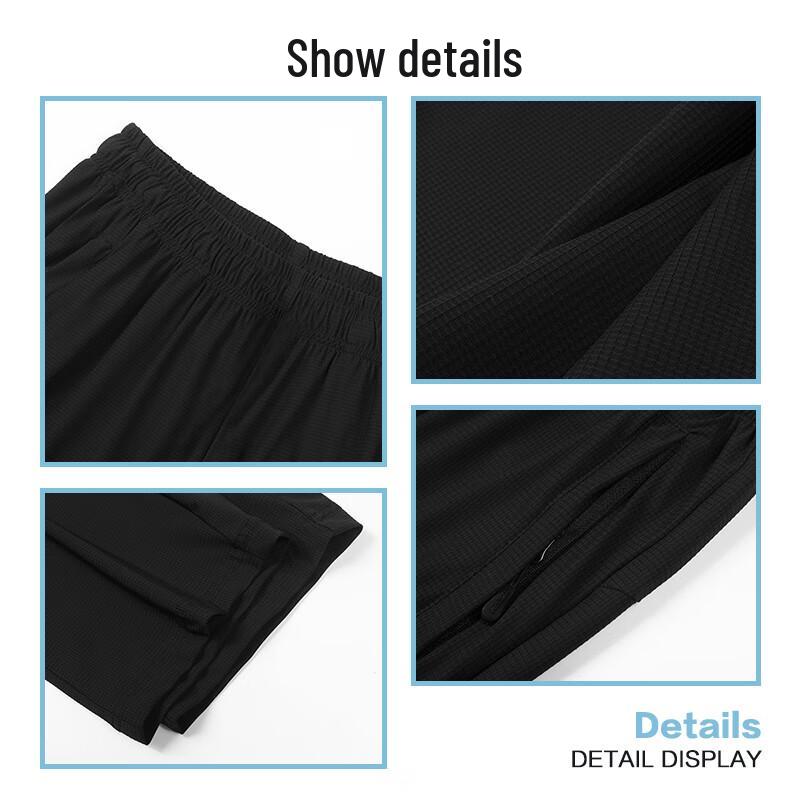 Warrior Men's Ice Silk Breathable Quick-Dry Casual Pants