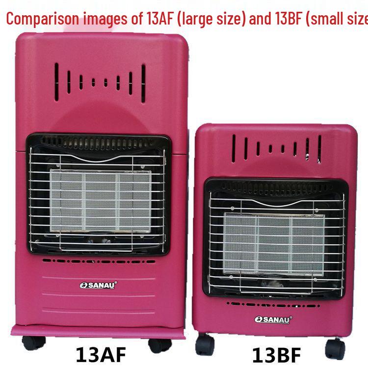 Sannuo Portable Energy-Saving Gas Heater for Living Room (Compatible with LPG and Natural Gas)