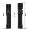 365/395nm UV Flashlight Zoom 5W Type C USB Rechargeable Black Light for Resin Curing, Pet Urine Detection, Scorpion with Battery