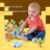 Magnetic Cube Puzzle: Creative DIY Educational Building Blocks for Kids - 2cm Large Pieces