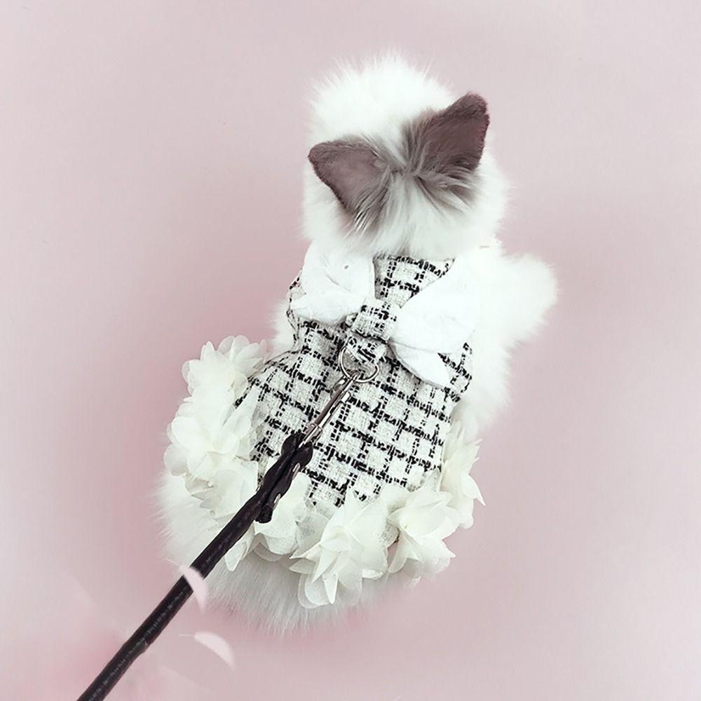 With Traction Leash Bunny Chinchillas Suit Breathable Pet Harnesses and Leash Set  Chinchillas