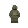 New MLB Base Logo Down Jackets Unisex Green 3ADJJ0316-50KAS