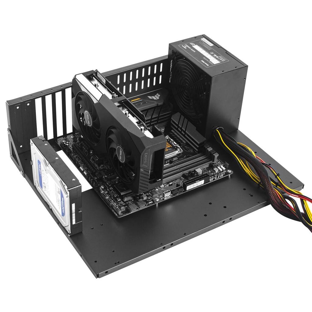 Rxakudedo Mining Frame Open Frame Mining Mining Frame Only for Thickened Open Bracket Chassis Rack TX/X79/X99