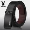 PLAYBOY Men's Belt, Automatic Buckle, Inner Wear, Casual Business Waistband, Birthday Gift for Boyfriend, Husband, Father