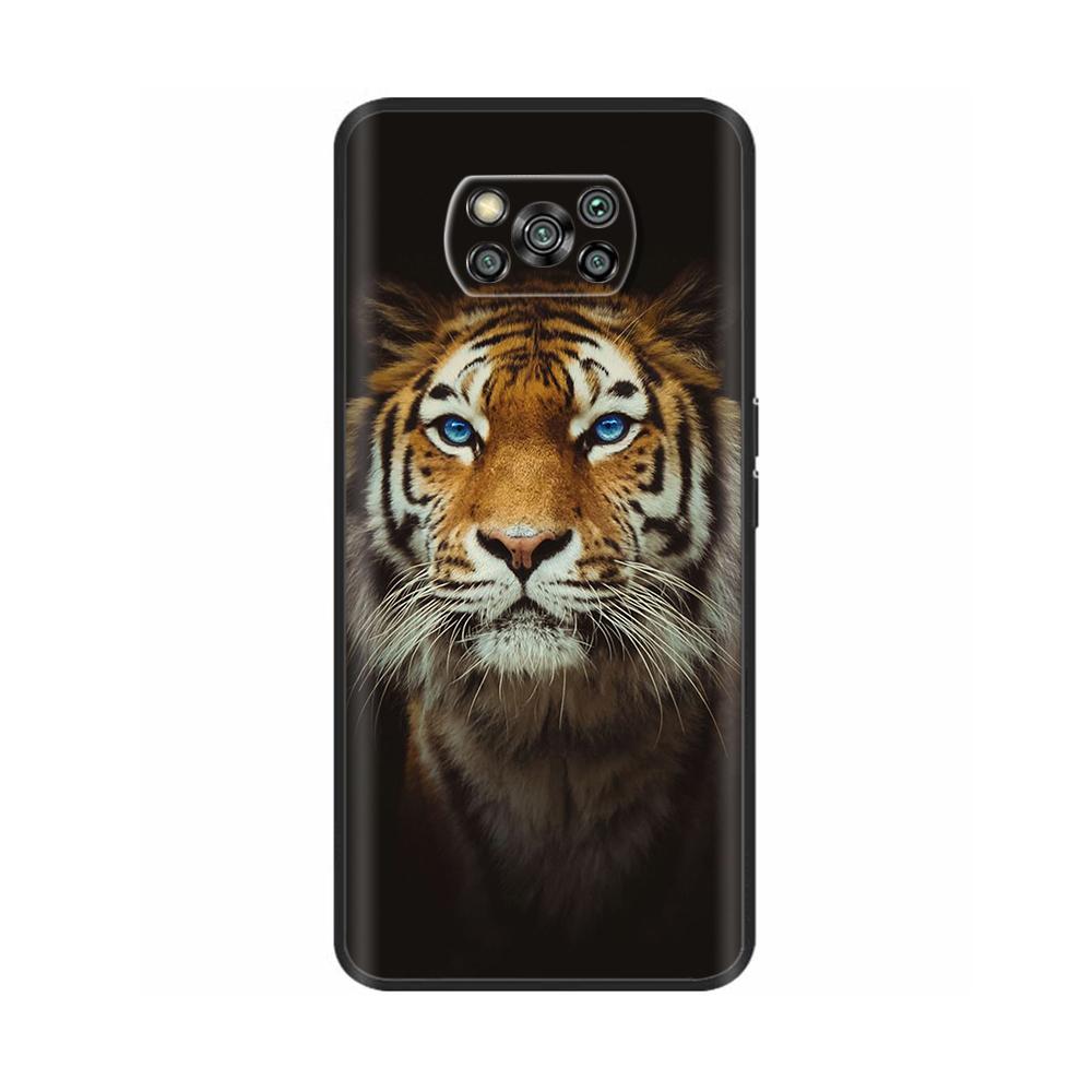 For Xiaomi Poco X3 NFC Case Printed Cartoon Silicone Back Cover Soft Bumper Phone Case For POCO X3 Pro X 3 TPU Case Funda 6.67''