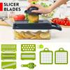 14 In 1 Multifunctional Vegetable Chopper Onion Chopper Handle Food Grate Food Chopper Kitchen Vegetable Slicer Dicer Cut