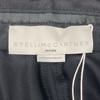 Stella Mccartney 531844 Svarte ullbukser med sidesglidelås, senterfold og avsmalnende ben Deler 34 svartBrukt