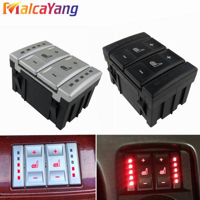New Silver & Black Seat Heating Button Control Switch For Ford Mondeo MK4 S-MAX Galaxy MK 3 6M2T 19K314 AC 6M2T19K314AC