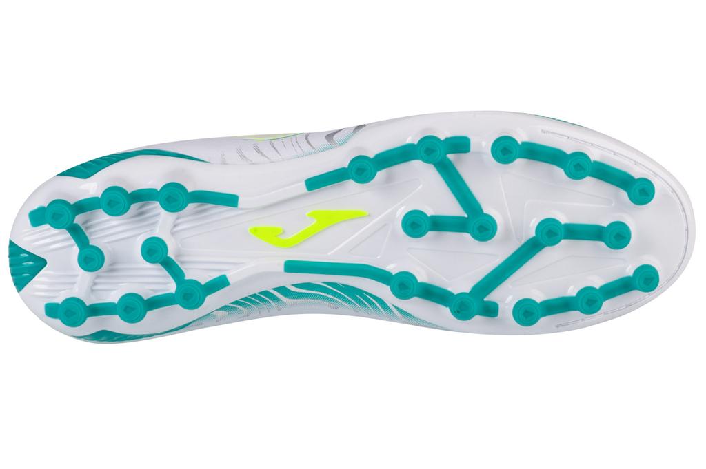 Joma Evolution 24 EVOW AG, Mens White Football Cleats