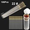 100Pcs New Multi-size Sewing Needle Stainless Steel 22/24/26# Cross Stitch Needle Tail Embroidery Fabric DIY Craft Tool