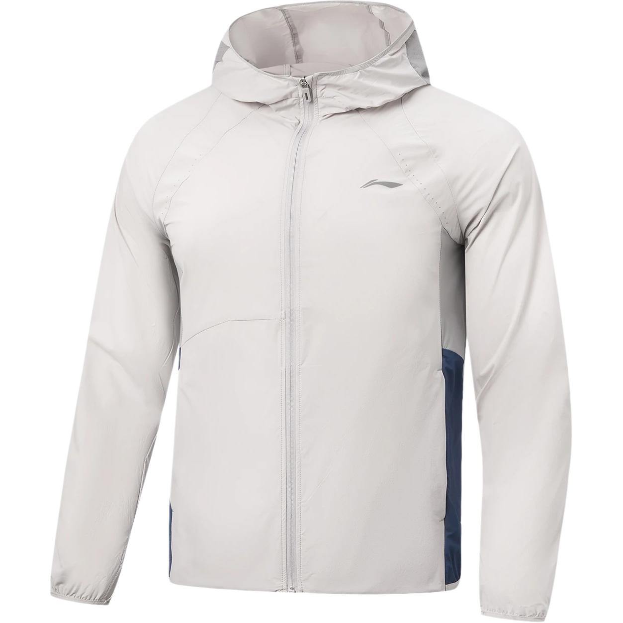 Li-Ning Comfortable Color Block Hooded Windbreaker Men Outerwear AFDW461-3 L