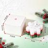 Christmas Tree & Reindeer Snowflake Scented Candles – Festive Holiday Souvenirs