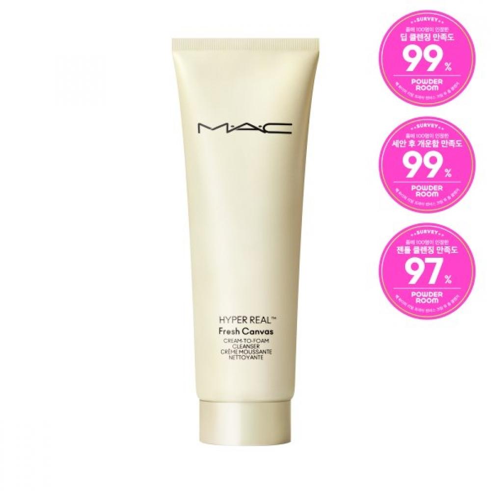 M.a.c Hyper Real Cream To Foam Cleanser HYPERREALTM FRESH CANVAS CREAM-TO-FOAM CLEANSER