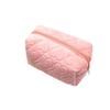 Heart Shape Plush Makeup Bag With Large Capacity For Students And Travel Storage