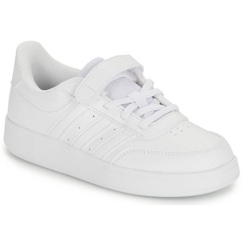 Adidas Breaknet 2.0 Comfortable Versatile Non-Slip Durable Low-Top Kids Skate Shoes Kids Sneakers White IE8700