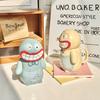 Super cute, ugly and cute, big mouth mud monster ceramic mug, couple pair cup design, birthday gift, souvenir gift box.