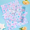 25pcs Star Paper Towels, with Blue and Pink Star Designs for Christmas, Birthdays, Weddings, and DIY Projects Party Bags, and Crafts