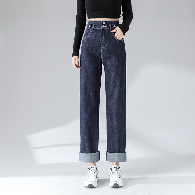 

FiveFive Весна Лето Осень Женская Мода Повседневные Джинсовые Брюки Женские Женские OL Женские Джинсы