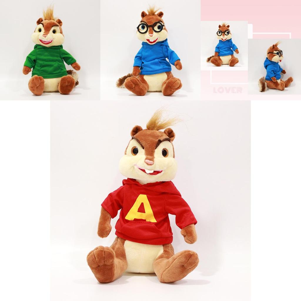 Peluche Coccoloso Alvin e i Chipmunks Morbido Peluche Giocattolo Bambola Regalo