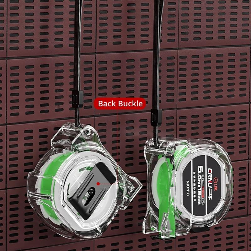 High Accuracy 3/5/7.5/10m Clear Auto Locking Tape Measure Lightweight and Sturdy for Construction and Design