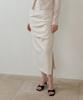 Riorg Batd Lots Shirring Skirt Cream