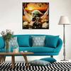 5D DIY Diamond Painting Decorative Dwarf Elves Full Round Drill Scenery Diamond Embroidery Cross Stitch Kits Home Decor Gift