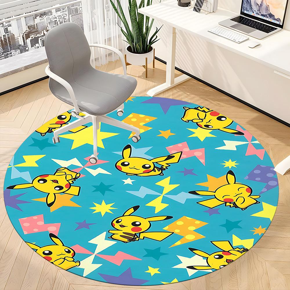 Stars Office Round Area Rug, Under Office Chairs Bedroom Living Room Home Decor a1022264