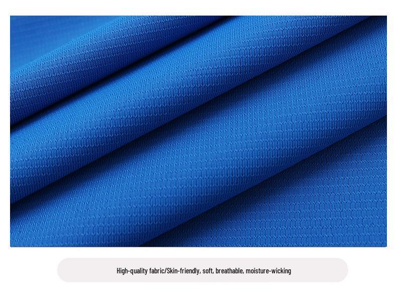 Disante Sports Quick-Dry Ice Silk Round Neck Custom T-Shirt - Short Sleeve for Group Activities and Running