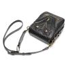 Johnature Retro Rivet Moto & Biker Women Shoulder Bags Fashion Versatile Black Female Small Crossbody Bags