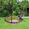 Bird Flower Shaped Hanging Bird Feeder Birdbath For Garden Outdoor Decor Yard Farm Supplies Hummingbird Feeder Supplies New