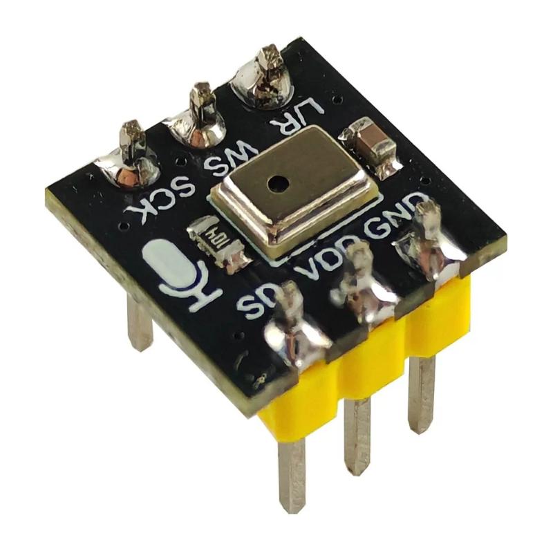 1 Set Mems High Precision Low Power Consumption Inmp441 Omnidirectional Microphone Module Supports Esp32 For Voice Acquisition