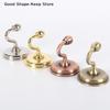2PCS Zinc Alloy Curtain Holdbacks Metal Wall Tie Back Hooks Durable Hanger Holder for Window Living Room Bedroom Easy Install