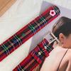 Women'S Y2K Belt With Plaid Denim Jeans Decoration Dopamine Belt Accessories For American Hot Girl